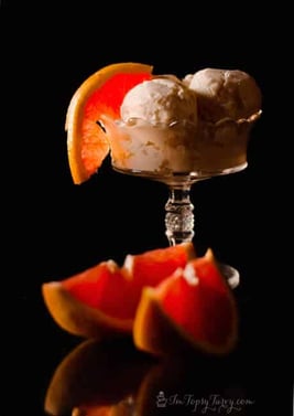 Grapefruit Frozen Yogurt