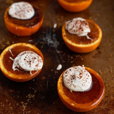 Brûléed Oranges With Citrus Spiced Whipped Cream10-3