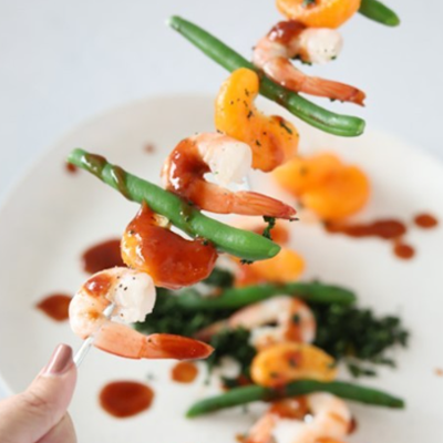 Citrus BBQ Shrimp Kabobs