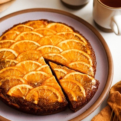 Ginger Orange Upside-down Cake-31-1