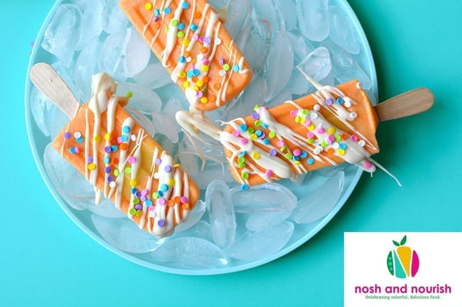 Nosh and Nourish Orange Dreamsicles