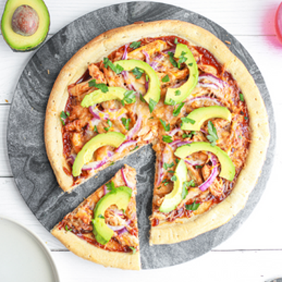 Suavo Avocado Barbecue Chicken Pizza