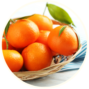 basket of oranges